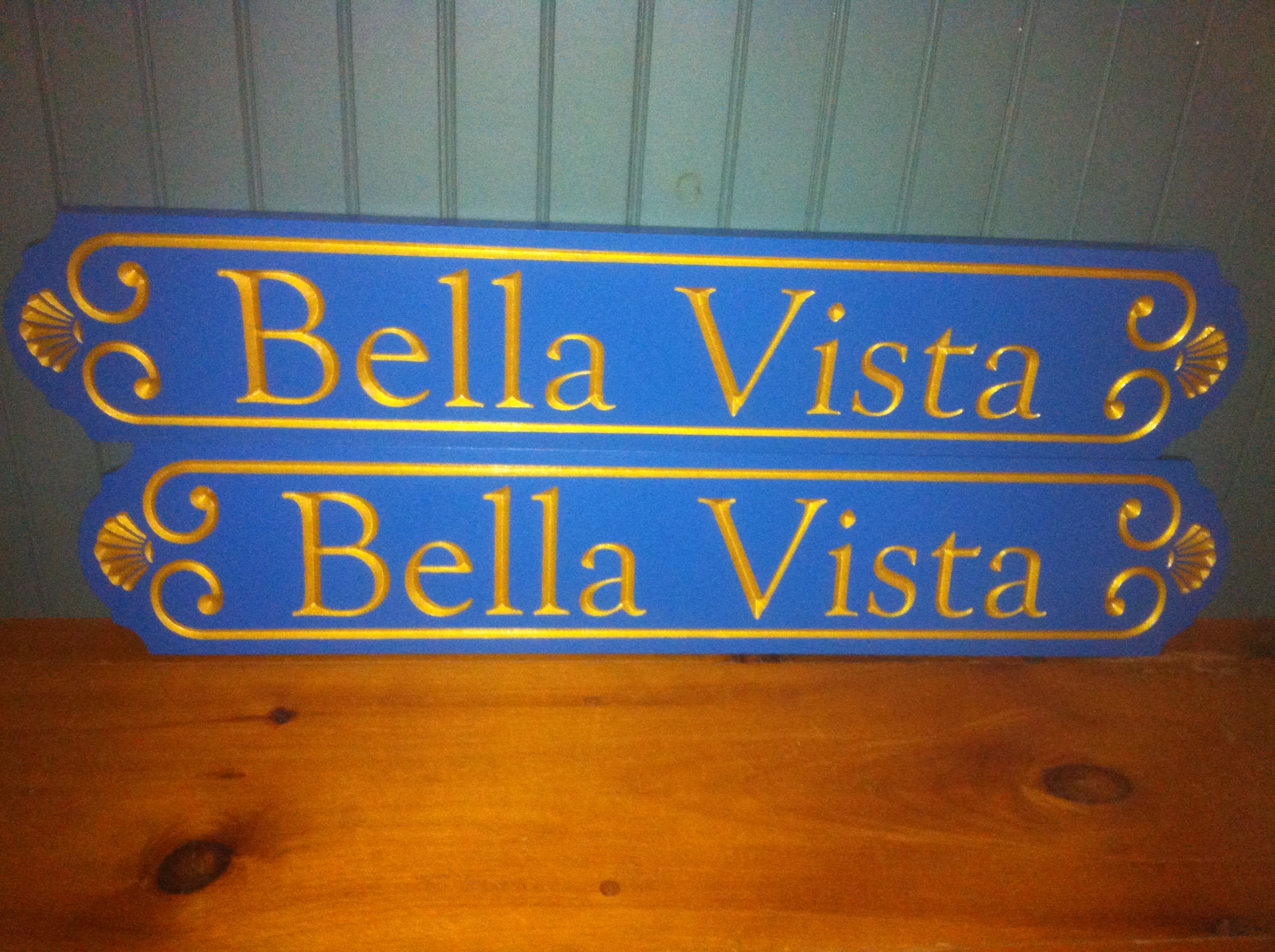 Bella Vista house plaques