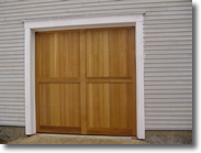 carriage style overhead door